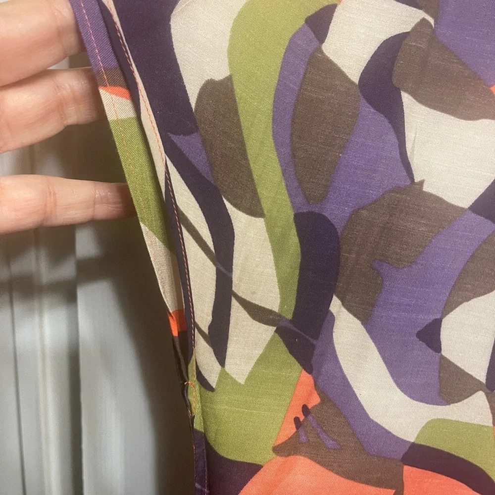Boden Multicolor Abstract Blouse - Picture 6 of 7